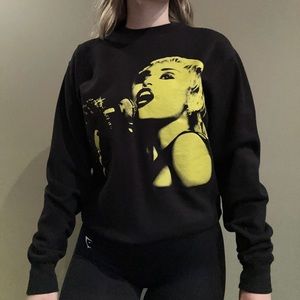 Miley Cyrus Black Sweatshirt